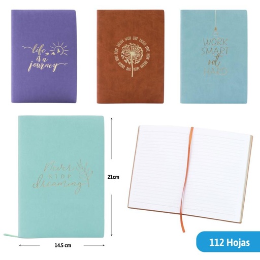 [NB-2477] LIBRETA DE APUNTES A5 112 HOJAS