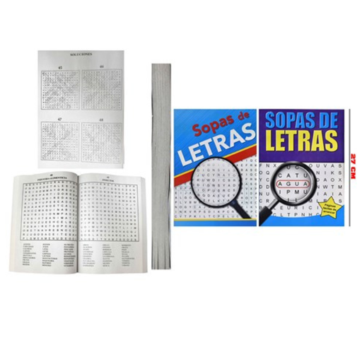 [3305] LIBROS SOPA DE LETRA 320 PG