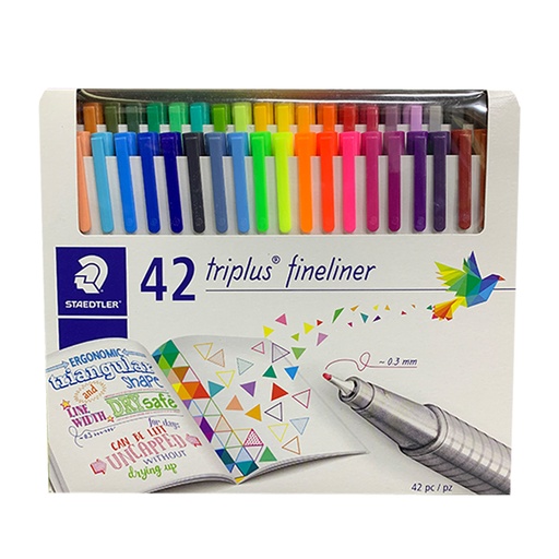 [334C42] MARCADORES FINELINERS x42