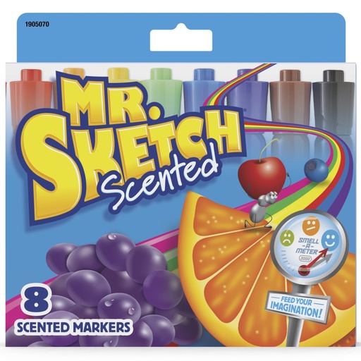[1905070] MARCADORES PERMANENTES MR.SKETCH CON AROMA x8PZS