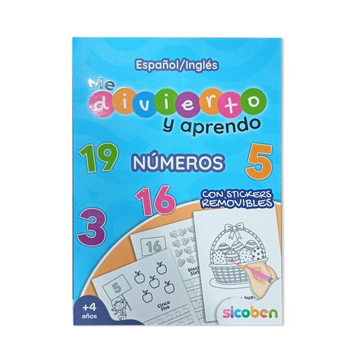 [9789962818076me] ME DIVIERTO Y APRENDO NUMEROS 