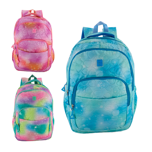[42-53573] BOLSO ESTAMPADO ACOLCHADO (CORAZONES)