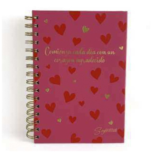 [783-2033235] NOTEBOOK "SOY" GRATITUD A5 96HOJAS