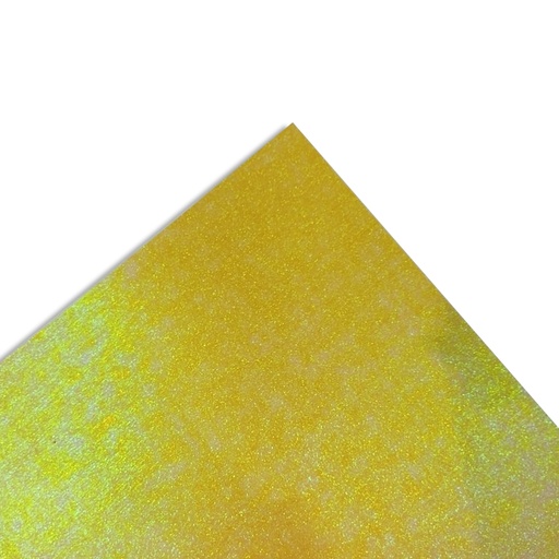 [SH-ID-004] CARTULINA IRIDISCENTE PERLADA SEDA AMARILLA 300GR