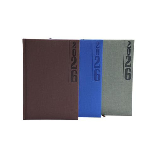 [783-2033266] AGENDA 2026 A5 PAPEL BLANCO 180 PAGINAS 14.5x21.1