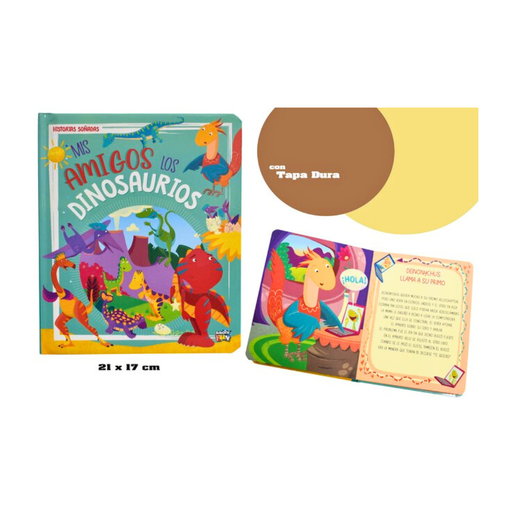 [LIST-512] LIBRO DIDACTICO-MIS AMIGOS LOS DINOSAURIOS