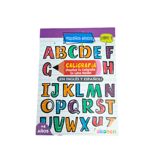 [6014416964928me] PEQUEÑOS GENIOS CALIGRAFÍA LIBRO -2