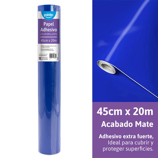 [7010B-20M] PAPEL CONTAC AZUL