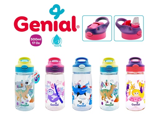 [GN-JB3273] TERMOS  DE HIDRATACION ANTIDERRAMES (500ml)