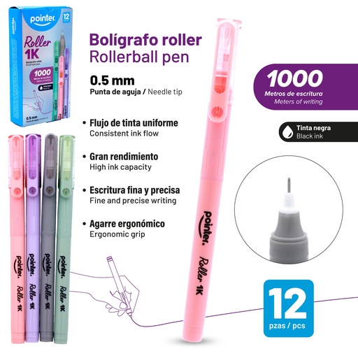 [BP-2516] BOLIGRAFO ROLLER 0.5 MM