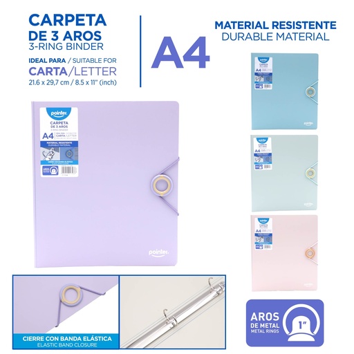 [FL2-2505] CARPETA PLASTICA PORTADOCUMETOS  (copia)