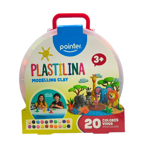 [DGH-25135] PLASTILINA 20 COLORES 40G