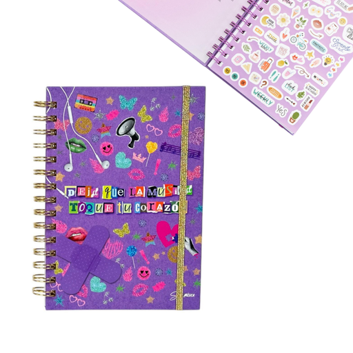 [783-2031313] NOTEBOOK A5 SOY MUSICA