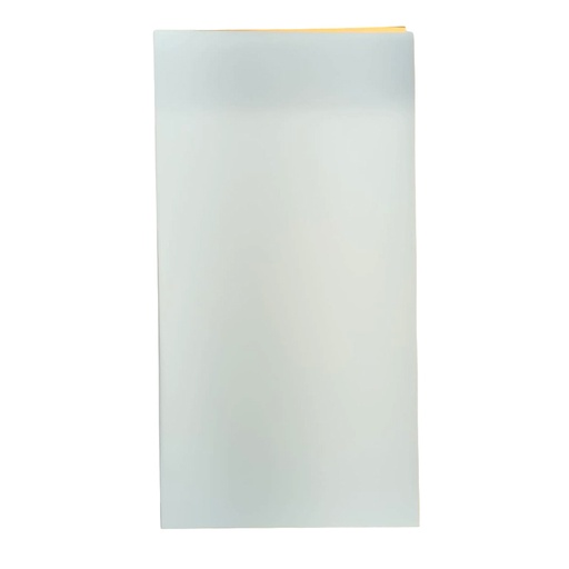 [HQ-WR-2217] PAPEL COREANO OUYA BITONO OPACO DORADO - AZUL CIELO 59x59CM