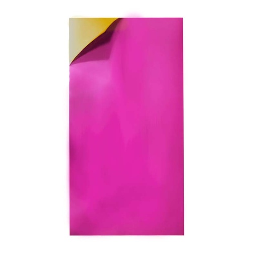 [HQ-WR-2210] PAPEL COREANO OUYA BITONO OPACO DORADO - ROJO CARMESI 59x59CM