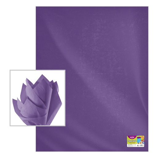 [TP-7025] PAPEL SEDA MORADO - 50x70CM