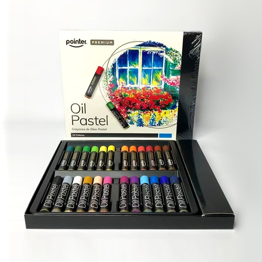 [OP-2281-24] CRAYONES DE OLEO-PASTEL x24 COLORES