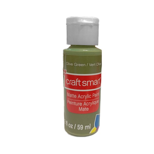 [195158431612] PINTURA ACRILICA MATE VERDE OLIVA 59ML