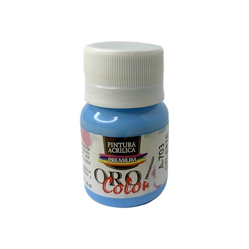 [A-703-30] PINTURA ACRILICA PREMIUM CELESTE 30ML