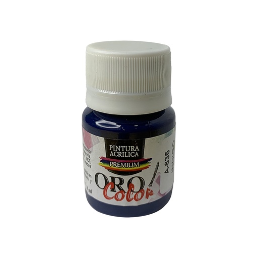 [A-636-30] PINTURA ACRILICA PREMIUM INDIGO 30ML