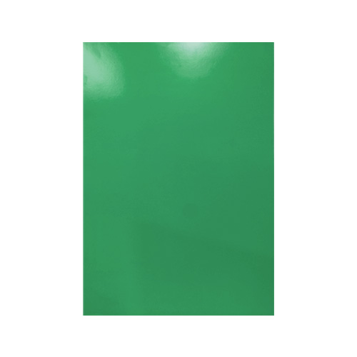 [12.68.185] CARTULINA DOBLE FAZ BITONO VERDE ESMERALDA 206GR-50X70CM