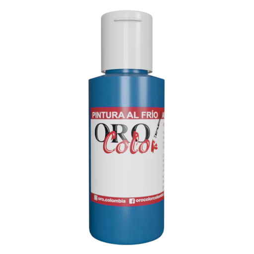 [F166] PINTURA AL FRIO AZUL ELECTRICO 60ML
