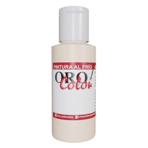 [F057-60] PINTURA AL FRIO CREMA 60CM
