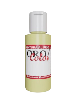 [F110-60] PINTURA AL FRIO CREMA DE PIÑA 60ML