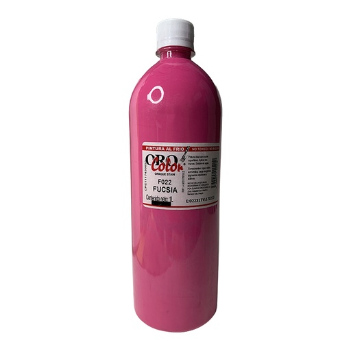 [F022-1] PINTURA AL FRIO FUCSIA 1L