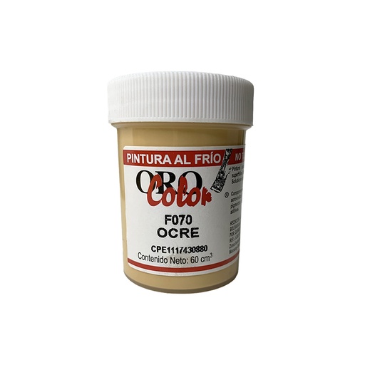 [F070-60] PINTURA AL FRIO OCRE 60ML