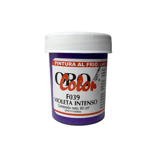 [F039] PINTURA AL FRIO VIOLETA INTENSO 60ML