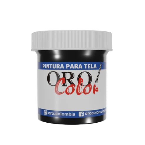 [TW32] PINTURA DE TELA NEGRA 30ML
