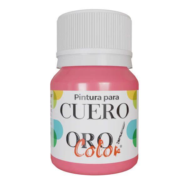[CU-621] PINTURA PARA CUERO ROSADO 30ML