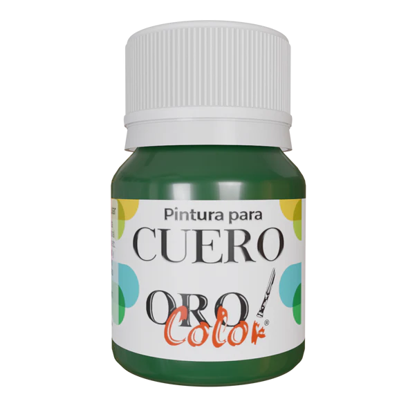[CU-636] PINTURA PARA CUERO VERDE NAVIDAD 30ML