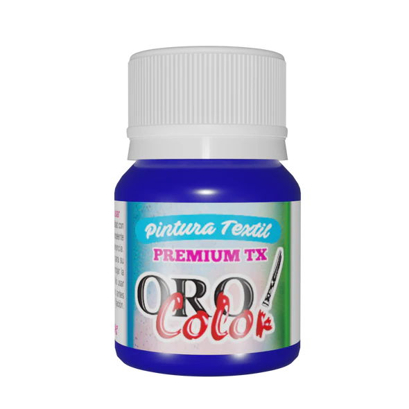 [TX348] PINTURA TEXTIL PREMIUM AZUL ULTRAMAR 30ML