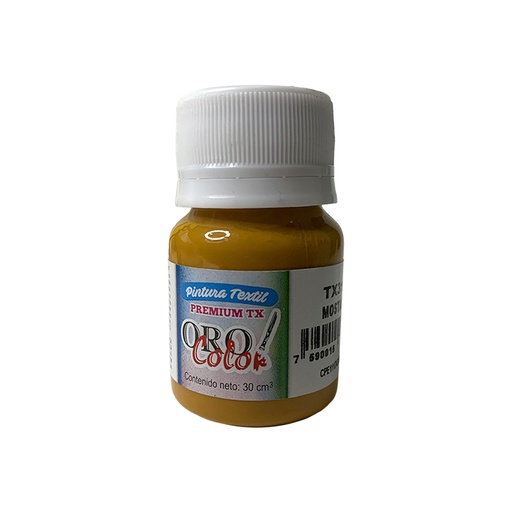 [TX311] PINTURA TEXTIL PREMIUM MOSTAZA 30ML