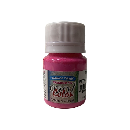 [TX332] PINTURA TEXTIL PREMIUM PETALO DE ROSA 30ML
