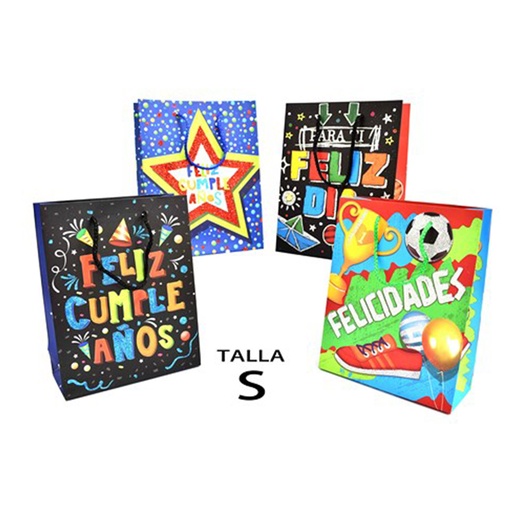 [85228] BOLSA DE REGALO (FELIZ CUMPLEAÑOS NIÑO) S