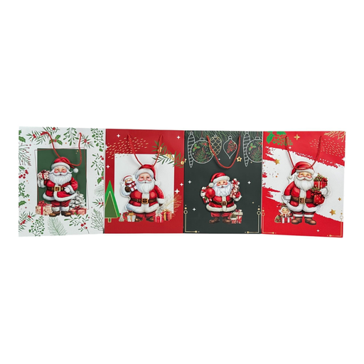 [784-6524695] BOLSA DE REGALO GRANDE NAVIDAD 40x30x12CM